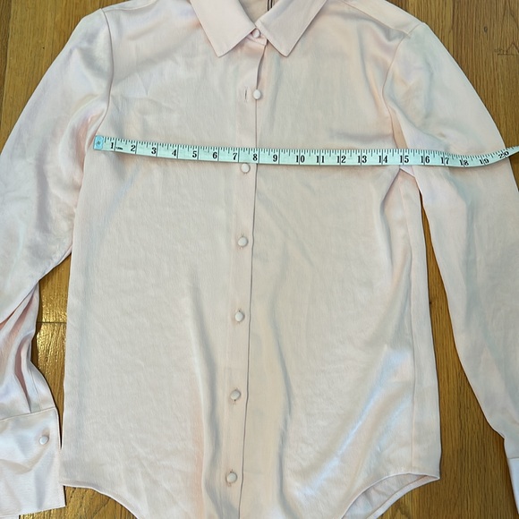 alexanderwang.t pink blouse in pink - Picture 6 of 9